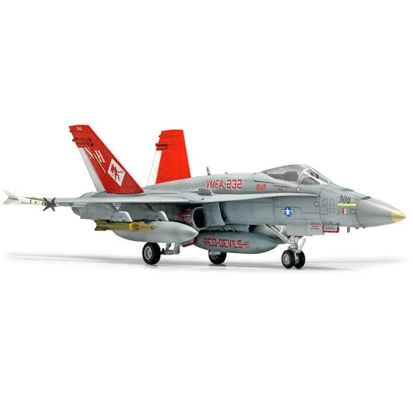 Academy Aircraft 1/72 F/A18A  VMFA232 Red Devils USMC Fighter Ltd. Edition Kit