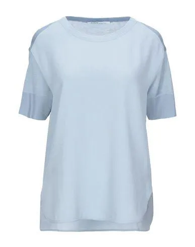 Agnona Women Blouse Sky blue 8 UK