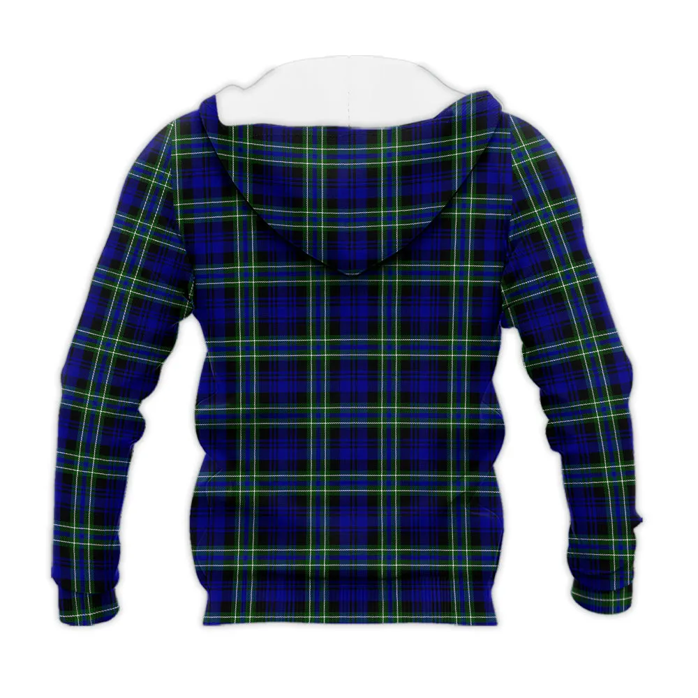 Arbuthnot Modern Tartan Knitted Hoodie