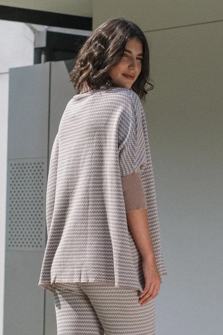 Asiro Anatasya Knitted Blouse Atasan Wanita