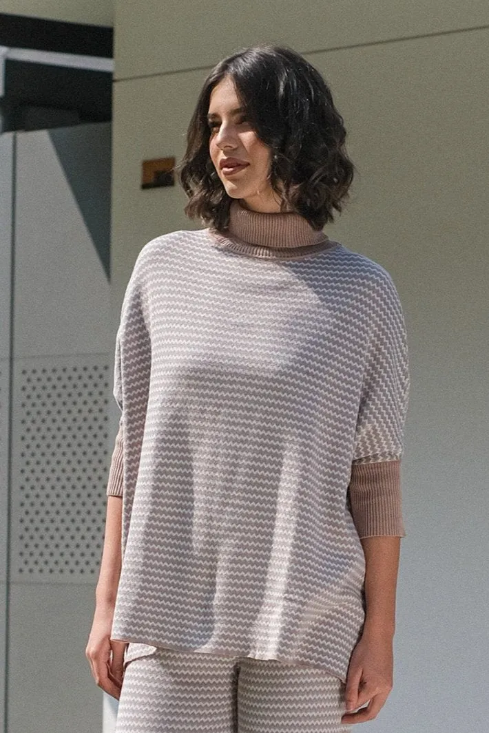 Asiro Anatasya Knitted Blouse Atasan Wanita