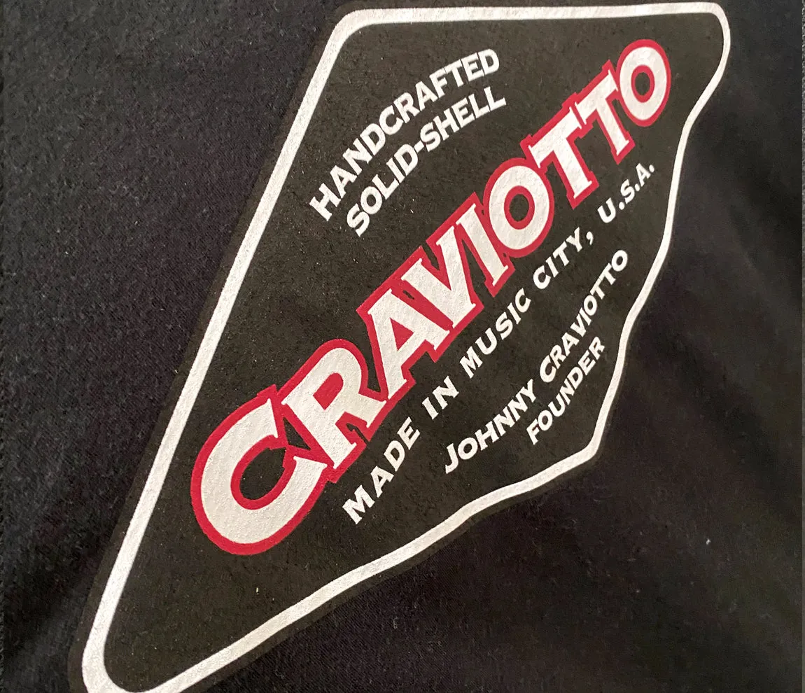 Craviotto Black Logo T-shirt