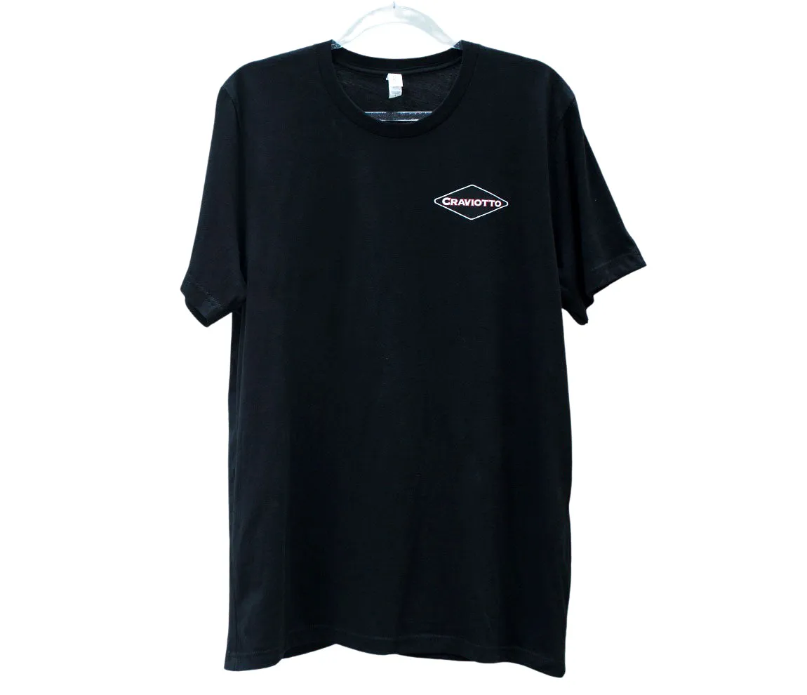 Craviotto Black Logo T-shirt
