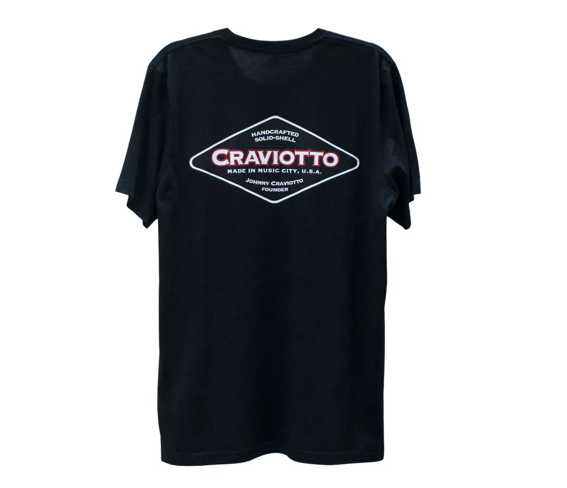 Craviotto Black Logo T-shirt