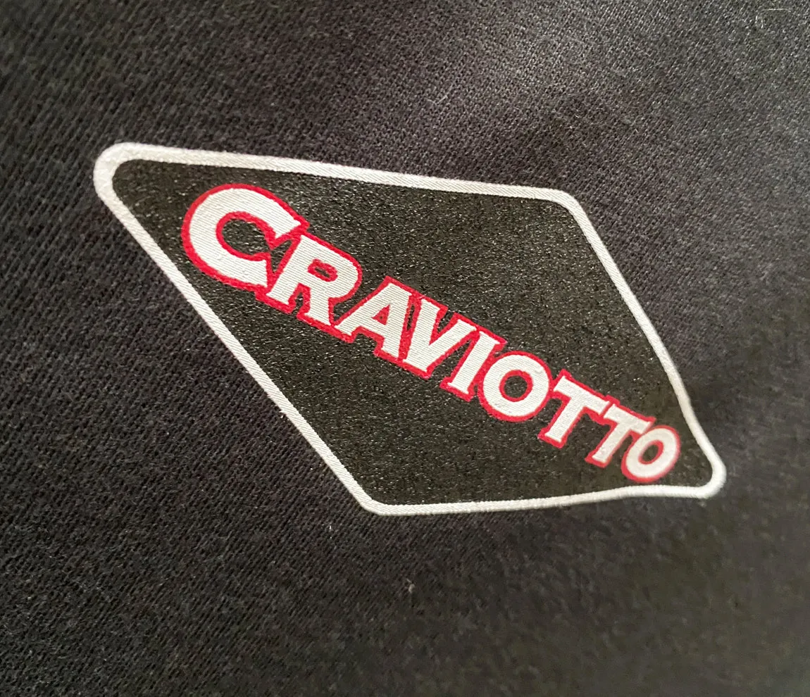 Craviotto Black Logo T-shirt