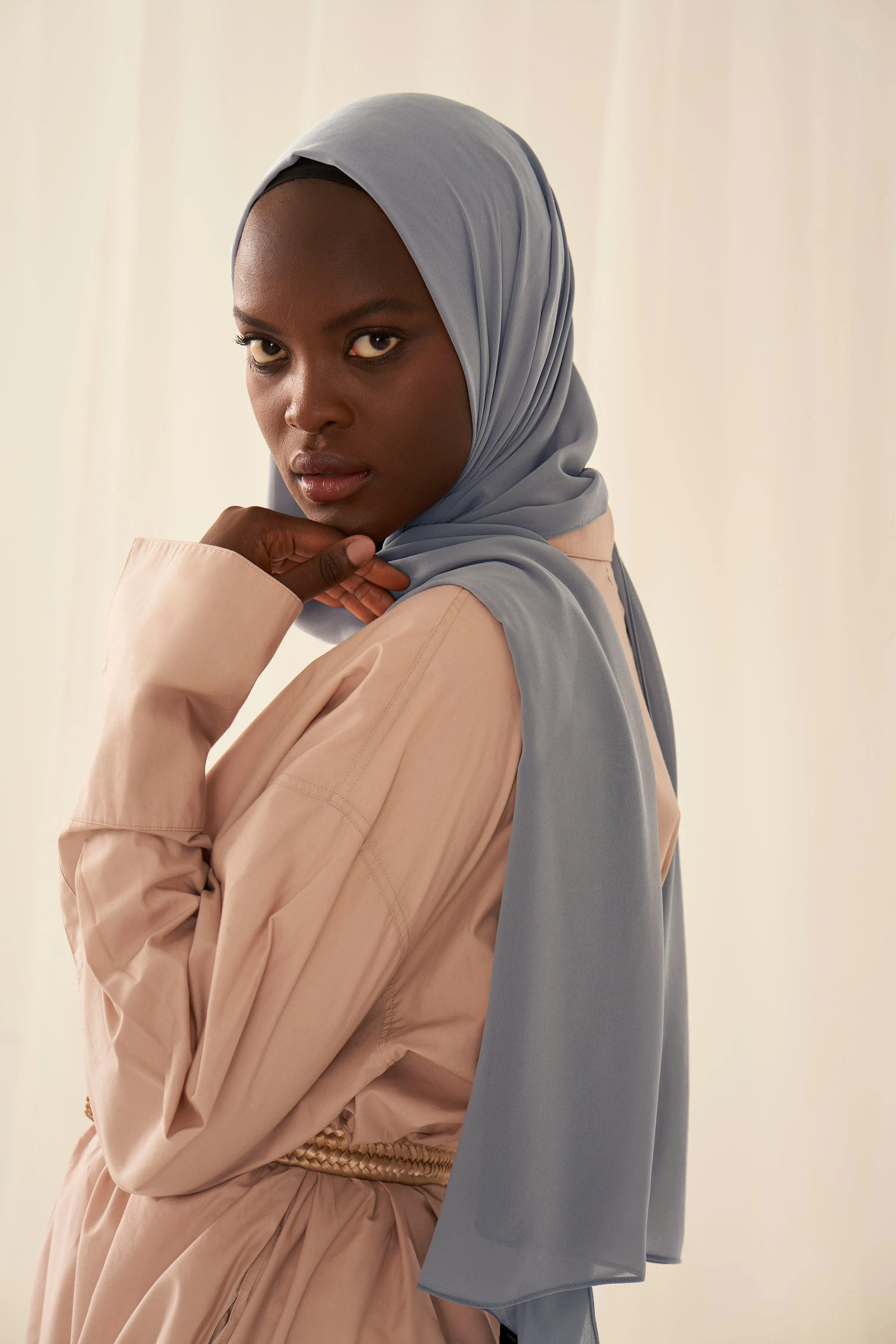 Everyday Chiffon Hijab - Graphite