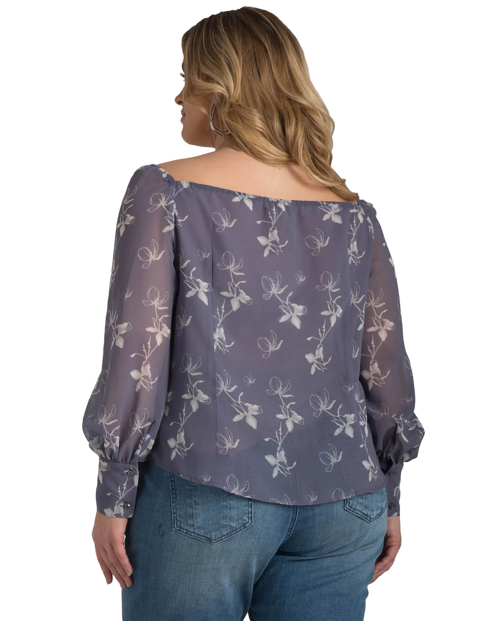 Frida Off The Shoulder Blouse | DARKPURPLE