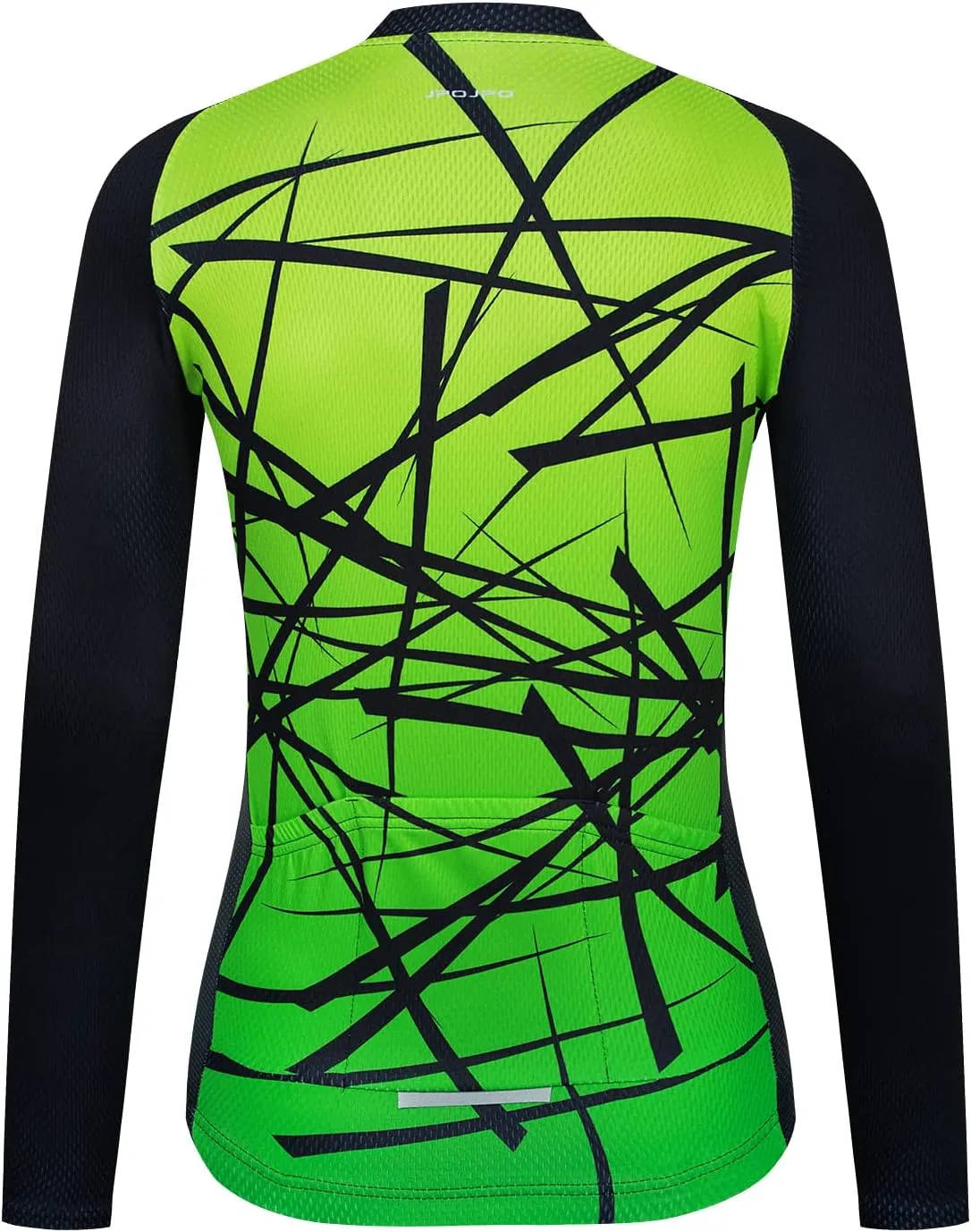 JPOJPO Women's Cycling Jersey Autumn Long Sleeve Bike Jacket Shirt Bicycle Clothing Reflective Tops