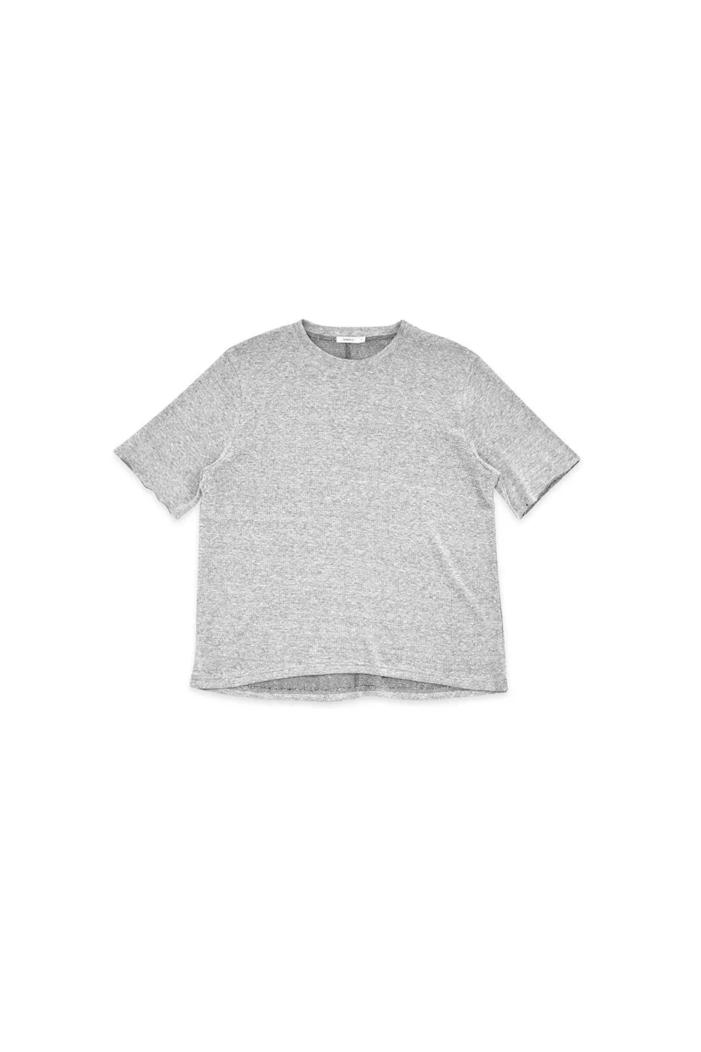 Luxe Linen S/S Tee - Soft Marle