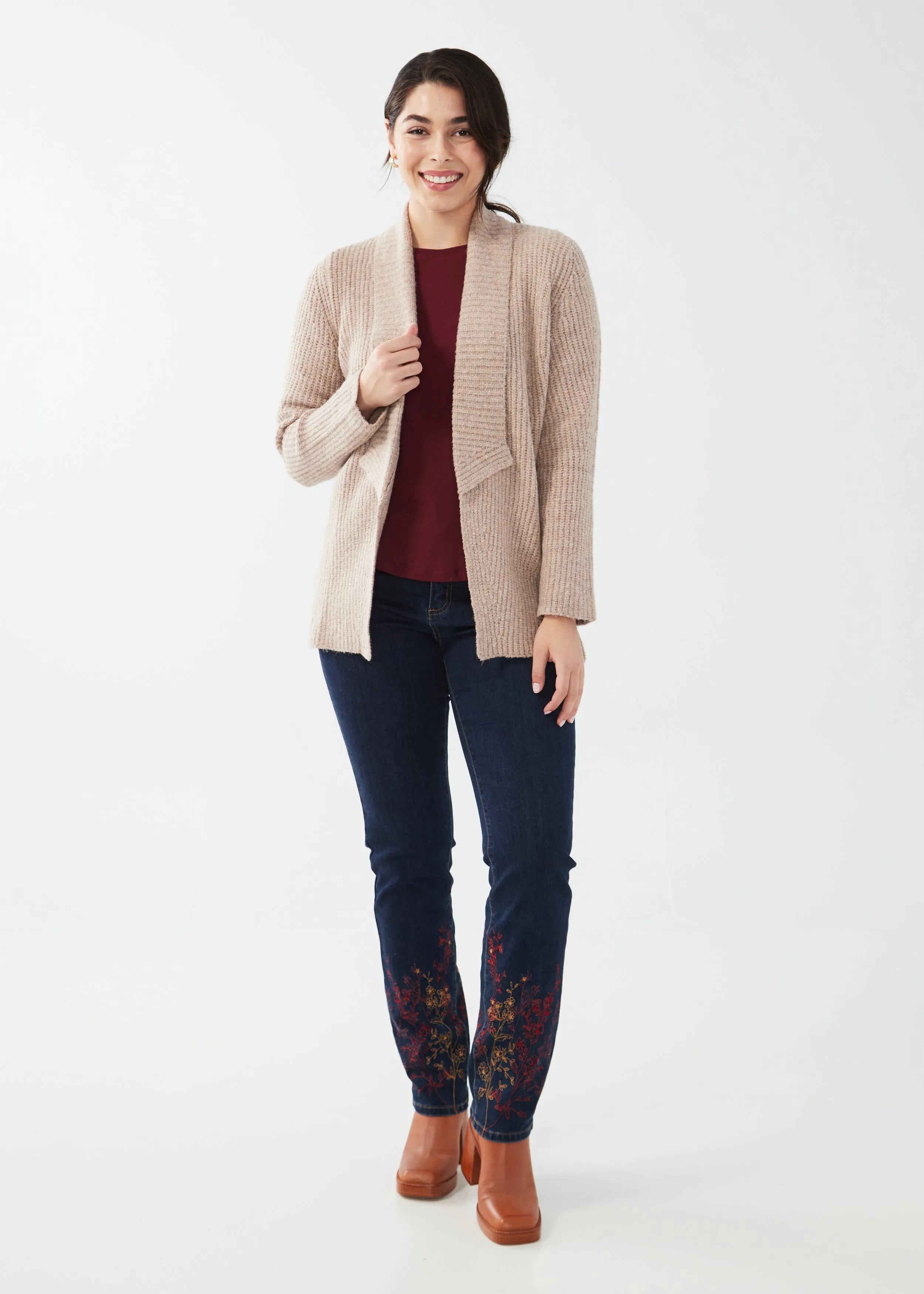 Open Front Cardigan