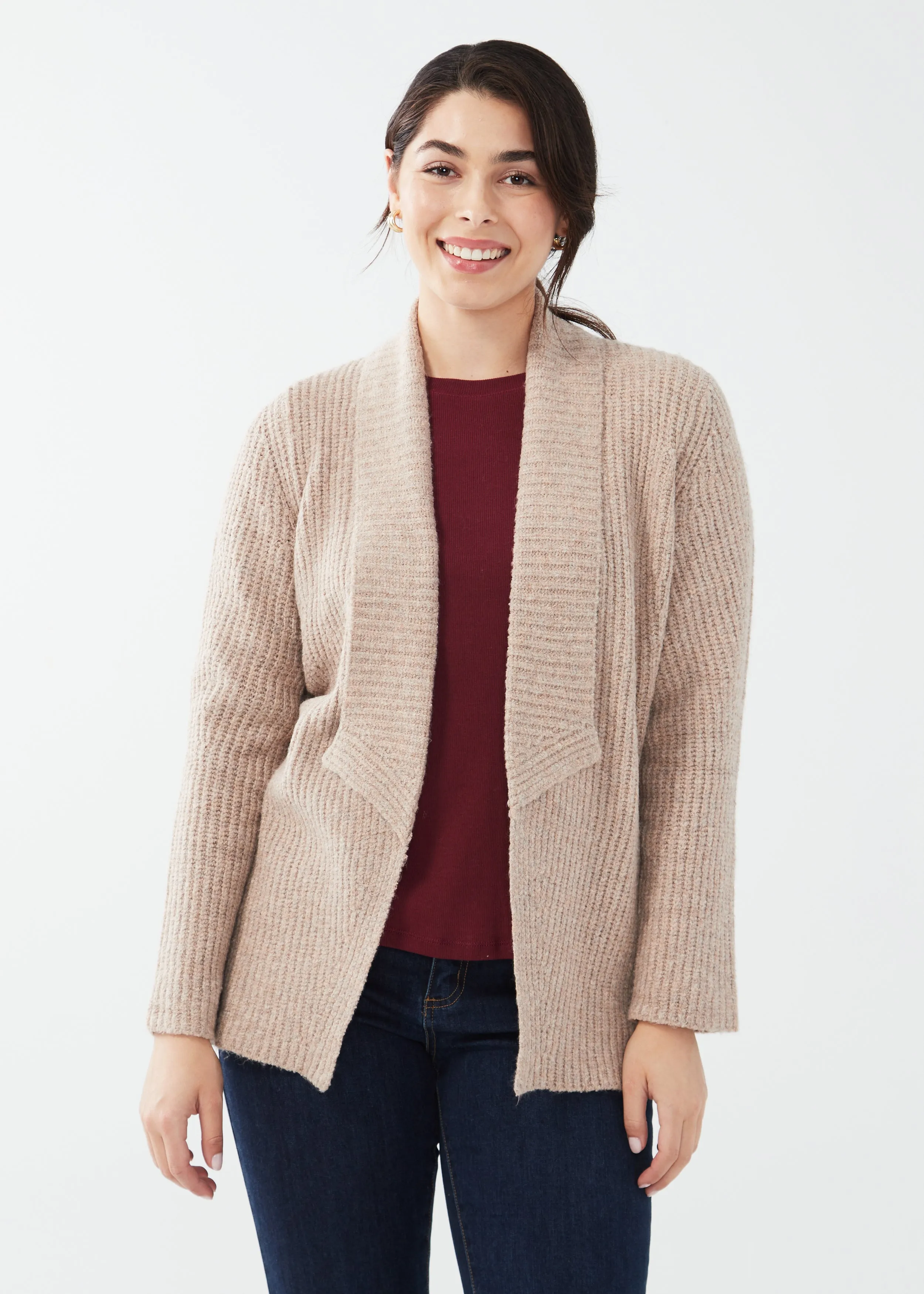 Open Front Cardigan
