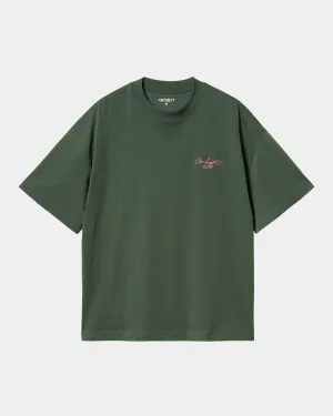 Signature Script T-Shirt | Sycamore Tree / Dusty Rose