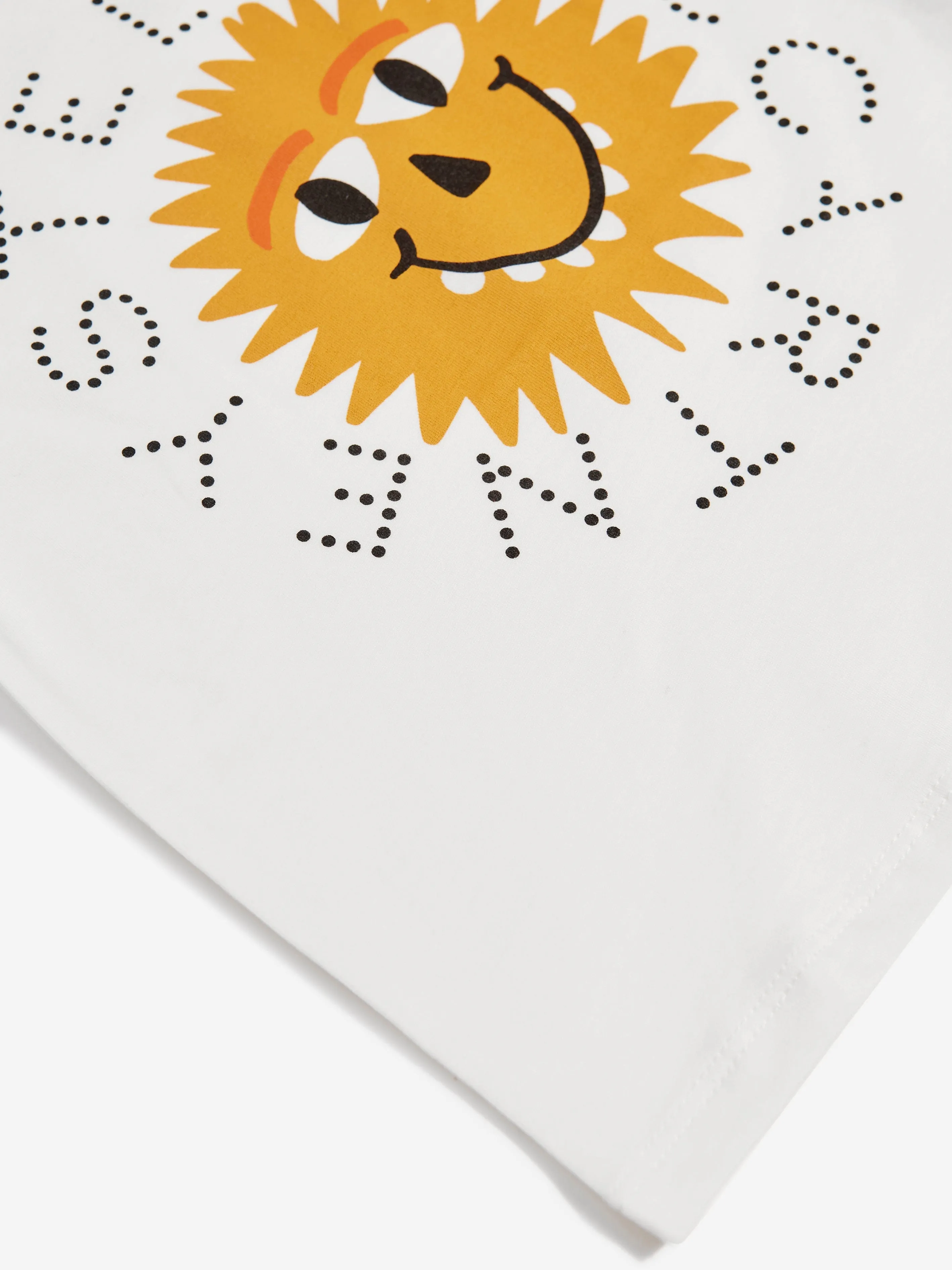 Stella McCartney Kids Logo T-Shirt in Ivory