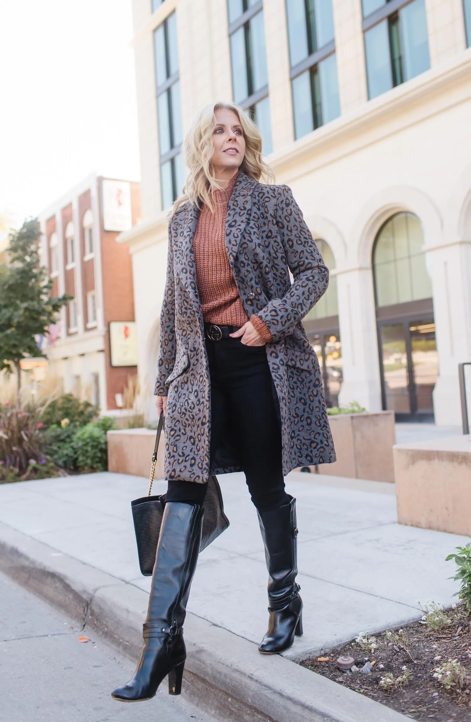 The Hadley Leopard Coat