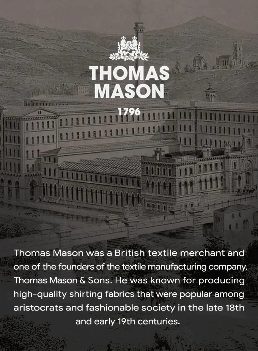 Thomas Mason Buff Beige Shirt