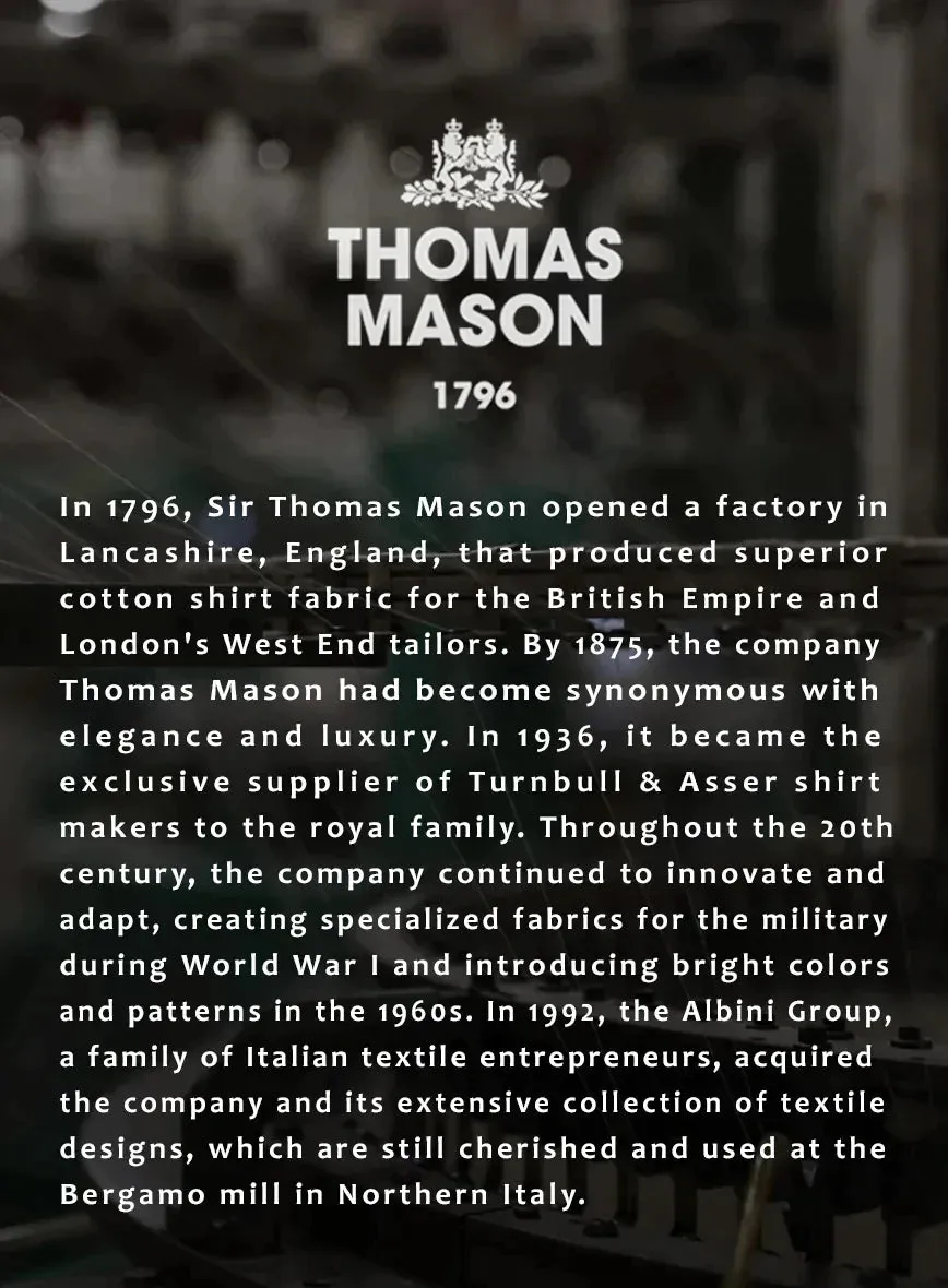 Thomas Mason Buff Beige Shirt