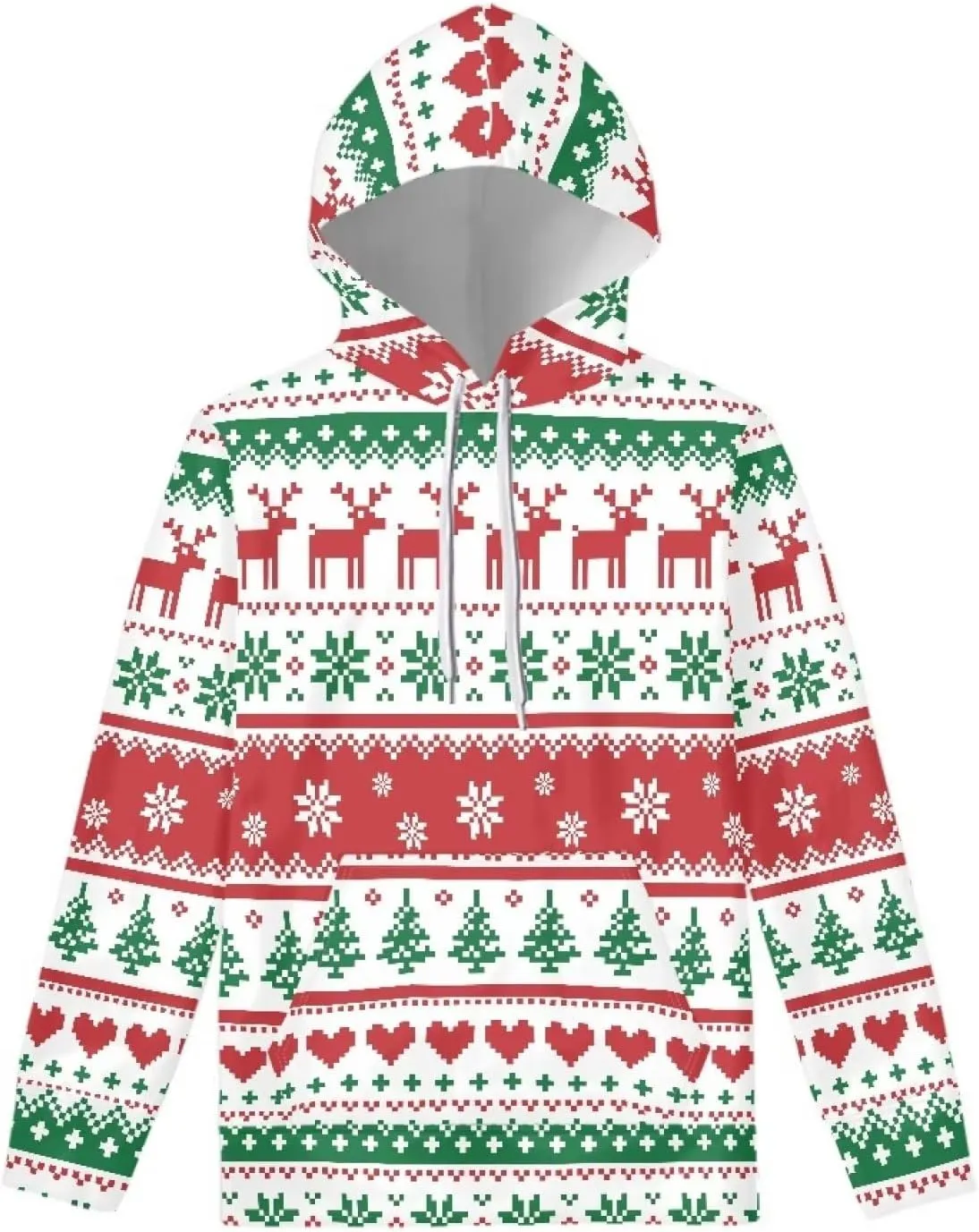 Uasibuni Cute Hoodie for Women Warm Fall Winter Fleece Jacket Casual Thick Hooded Sweatshirts Women Gift