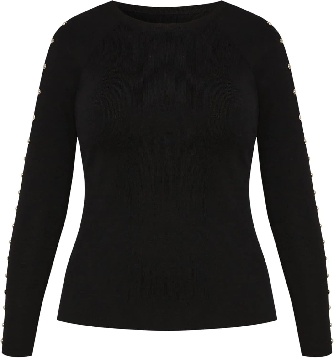 Women's Cold Shoulder Full Length Sleeves Sweater